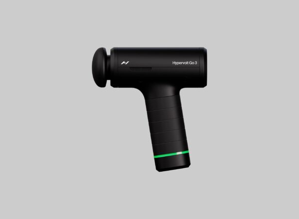 hypervolt-go-3-pistolet-do-masazu-hyperice Pistolet do masażu Hypervolt Go 3 Hyperice - widok z boku