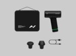 Zestaw Hypervolt Go 3 - urządzenie, dwie końcówki, etui i kabel USB-C
