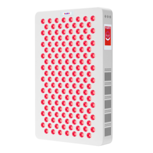Panel MitoHACKER PROMAX 750 do terapii światłem RED i NIR - widok czołowy z ekranem SAiDI